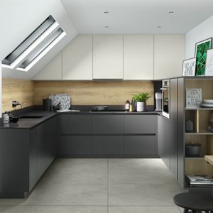 Graphite Supermatt & Light Grey Supermatt