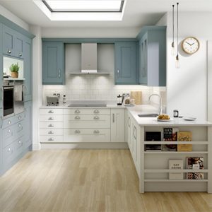 Milbourne Chalk Blue & Porcelain