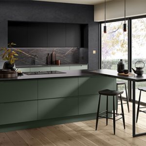 Remo Regents Green & Carbon